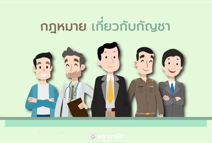 กฎหมายเกี่ยวกับกัญชา