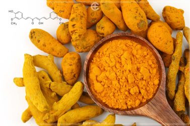 สารเคอร์คูมิน curcumin มีฤทธิ์ต้านการอักเสบ ต้านอนุมูลอิสระ พบมากในขมิ้นชัน